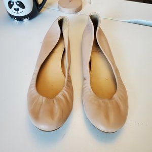 J.Crew Cece Ballet Flats Nude